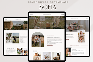 Squarespace Template: Sofia