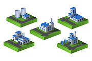 Set of industrial icons, a Transportation Illustration by AlexZeL (Thumbnail 1 of 3)