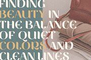 Vittasoa – Modern Display Typeface, a Serif Font by Almarkhatype (Thumbnail 5 of 15)