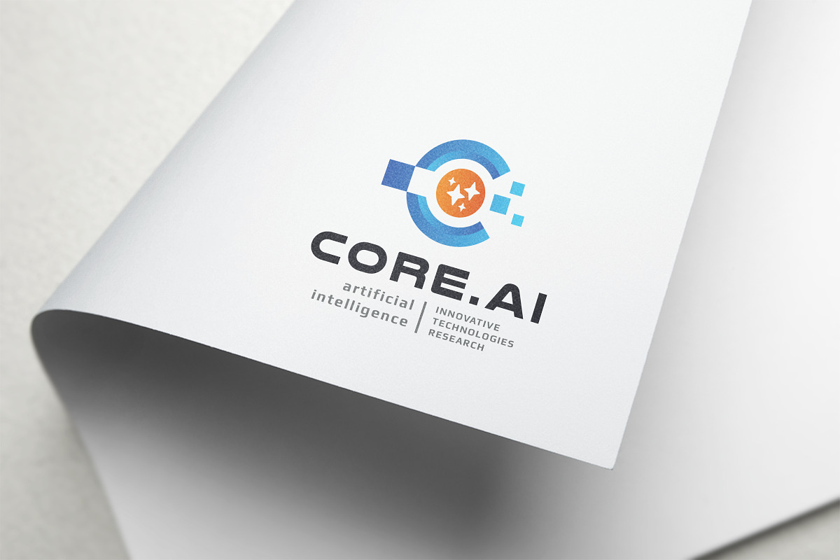 Letter C Ai Spiral Technology Logo, a Branding & Logo Template by Design_Planet (Photo 1 of 3)