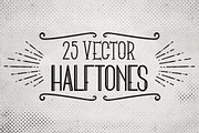 25 Retro Vector Halftones V2, a Texture Graphic by TexturWerk (Thumbnail 1 of 4)