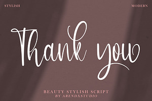 Austyn - Beauty Stylish Script