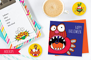 Set of Crazy Monsters & Aliens, an Illustration by Tazi Design (Thumbnail 4 of 4)