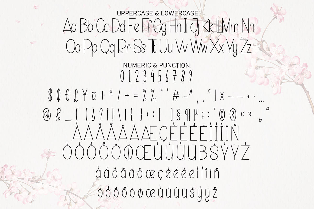 Cherry Blossom | Script Font, a Script Font by Scratchones (Photo 7 of 8)