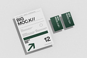 Modern Stationery Branding Mockup, an Advertising Mockup by East Gallery (Thumbnail 5 of 15)