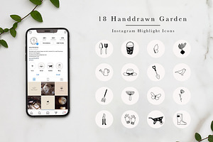 Instagram Highlight Icons Garden