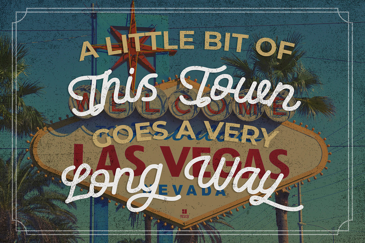 Dattge Hurty - Monoline Retro Font preview 5