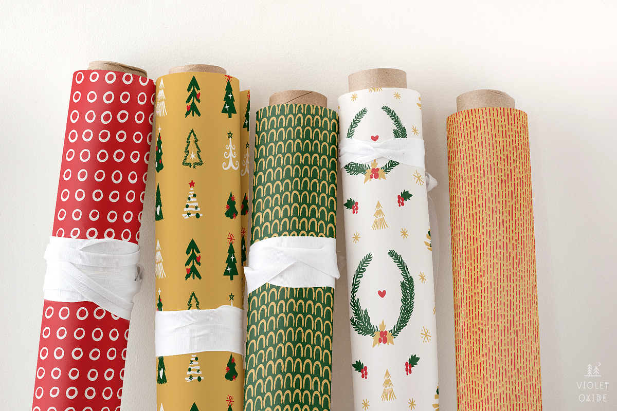 Rustic Christmas Set, a Graphic by VioletOxide (Photo 6 of 13)