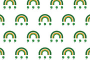 Lucky Shamrock Symbol Illustration, a Background Graphic by RAHMAT (Thumbnail 3 of 5)