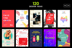 Flyer & Poster Template Bundle Sale