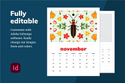 2026 InDesign Calendar Templates, a Marketing Template by Dandymark (Thumbnail 2 of 6)