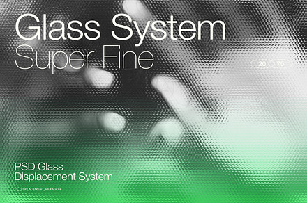 Super Fine Glass Displacement System, a Graphic by Twenty75