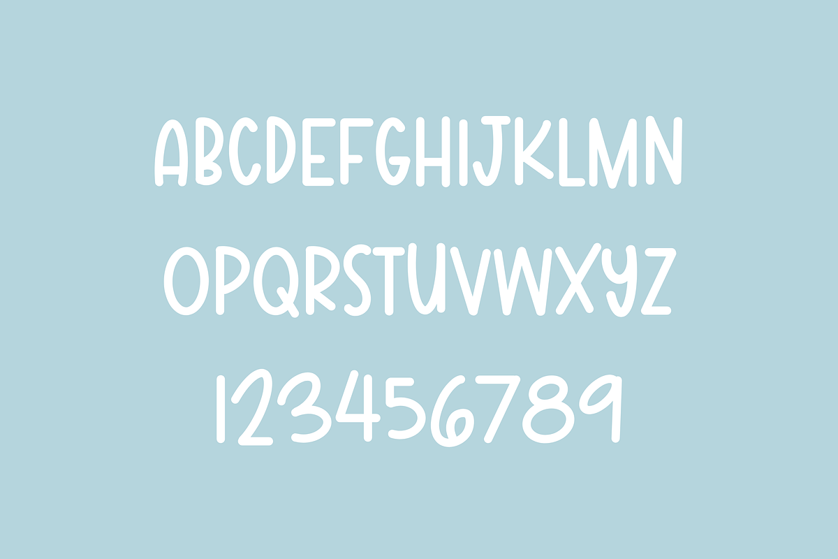 Summer Rainstorm, a Handwritten Font by Jande Summer (Photo 3 of 7)