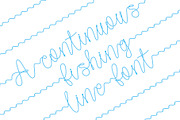 Gone Fishing - a fishing font!!!, a Font by Little Type Factory (Thumbnail 6 of 16)