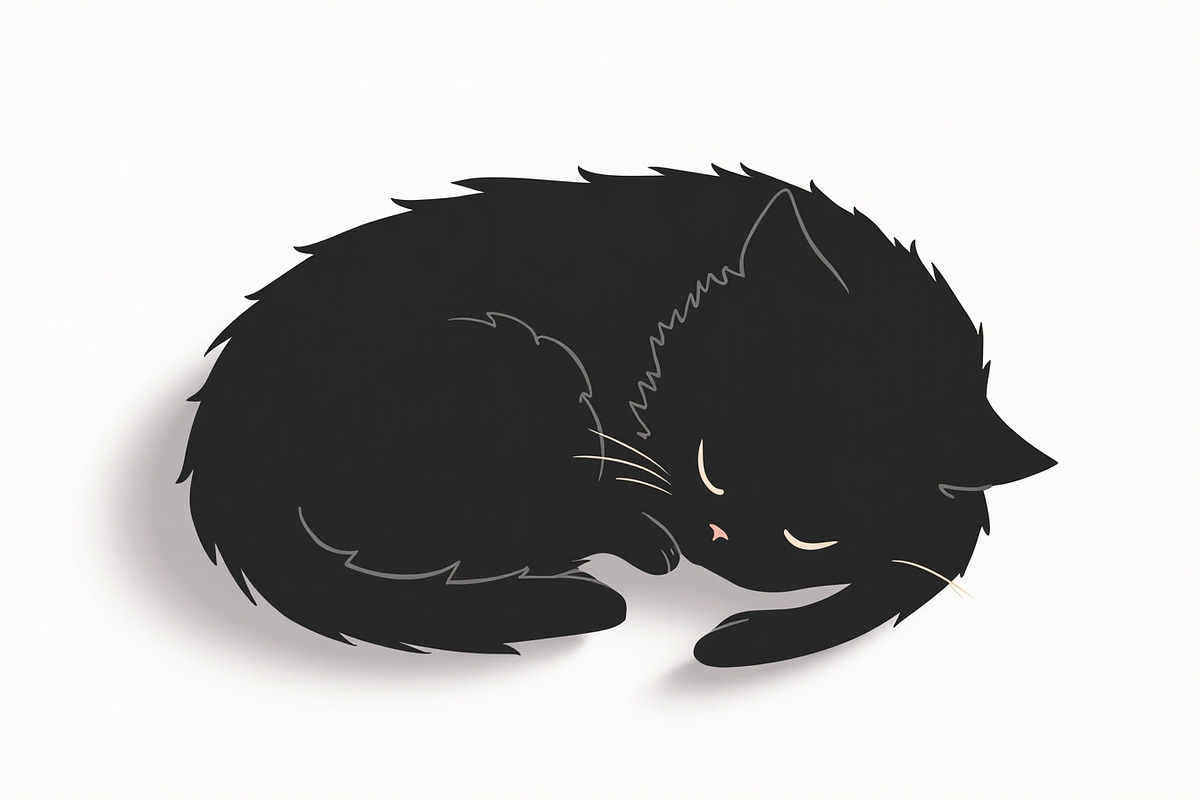 Elegant Cat  Silhouette Bundle, a Graphic by jahid234 (Photo 9 of 11)