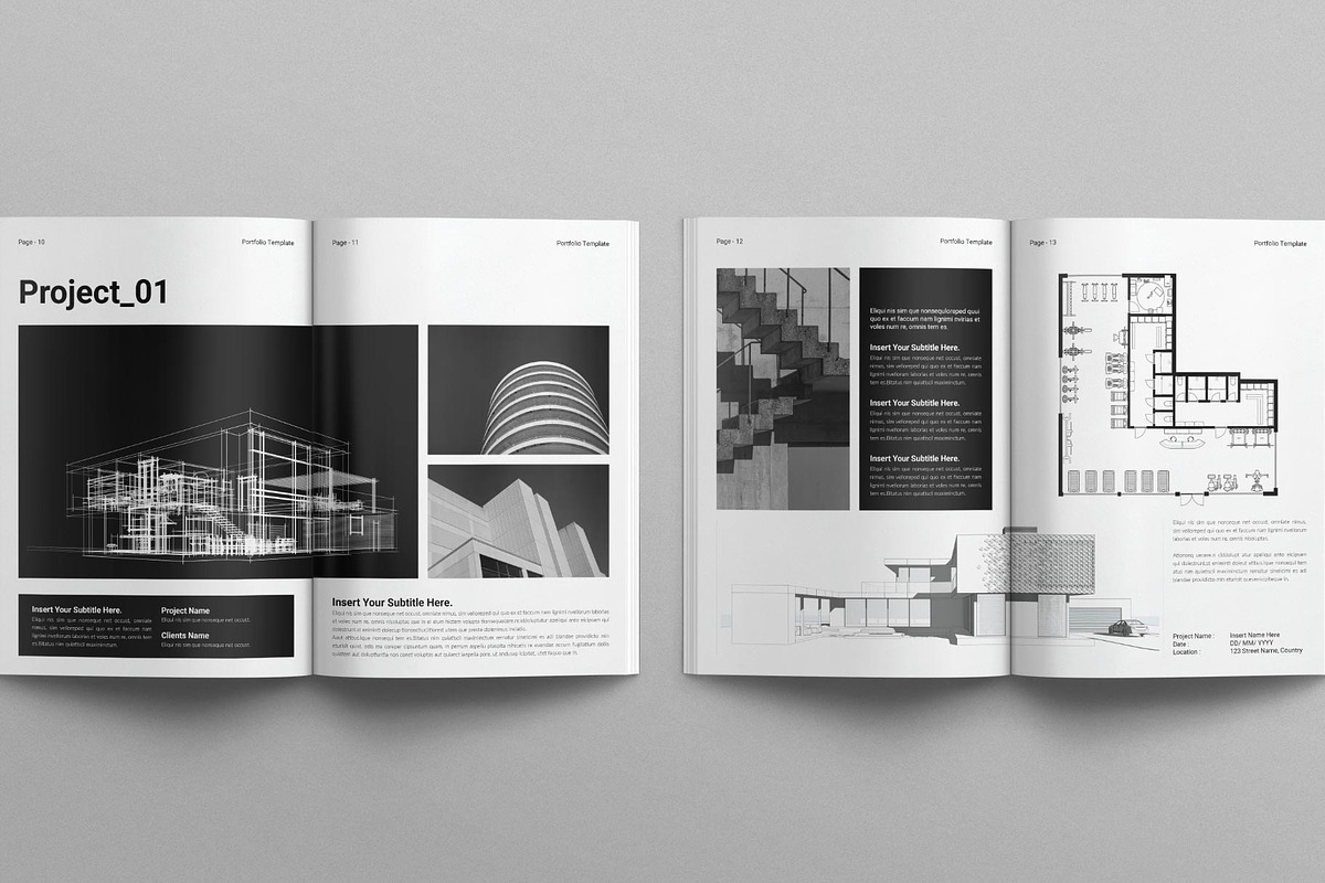 Architecture Portfolio Template preview 5
