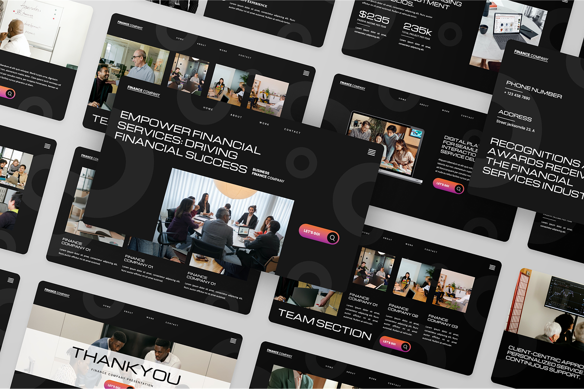Perkada - Finance Company Powerpoint, a Presentation Template by Annora Studio (Photo 5 of 5)
