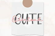 Love Heart Font Duo, a Script Font by Rotterlab Studio (Thumbnail 6 of 8)