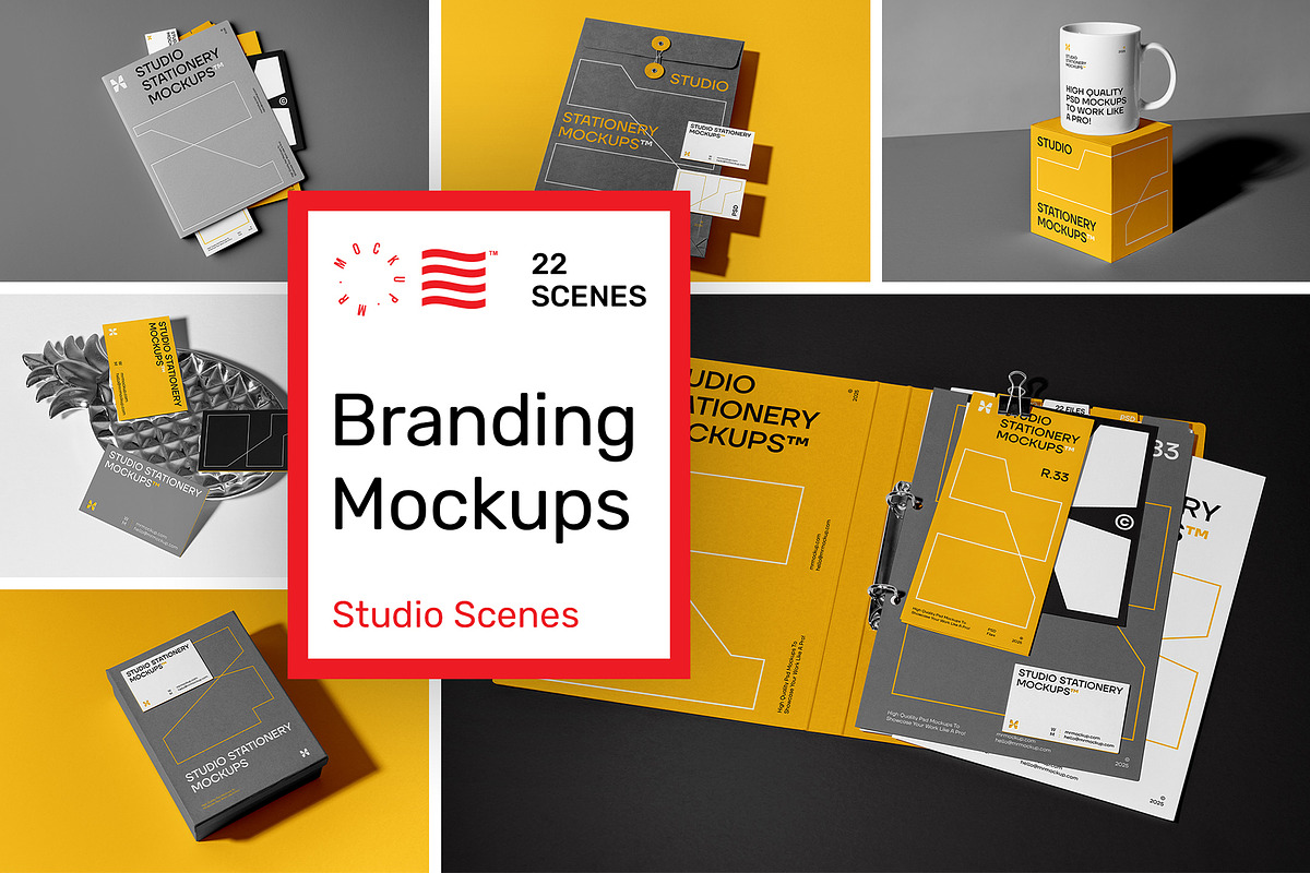 Mockup Bundle - All in One - 85% OFF, an Advertising Mockup by Mr.Mockup™ (Photo 11 of 67)