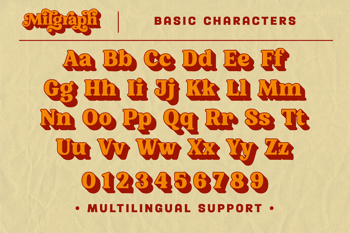 Milgraph, a Serif Font by Abbasy Studio (Photo 3 of 11)