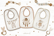NEWBORN baby illustration & patterns, an Animal Illustration by polikarpovaart (Thumbnail 4 of 13)