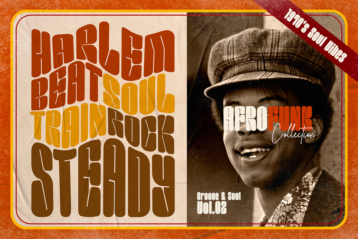 Smokey Brown - Funky Type, a Sans Serif Font by ikiiko (Photo 2 of 7)