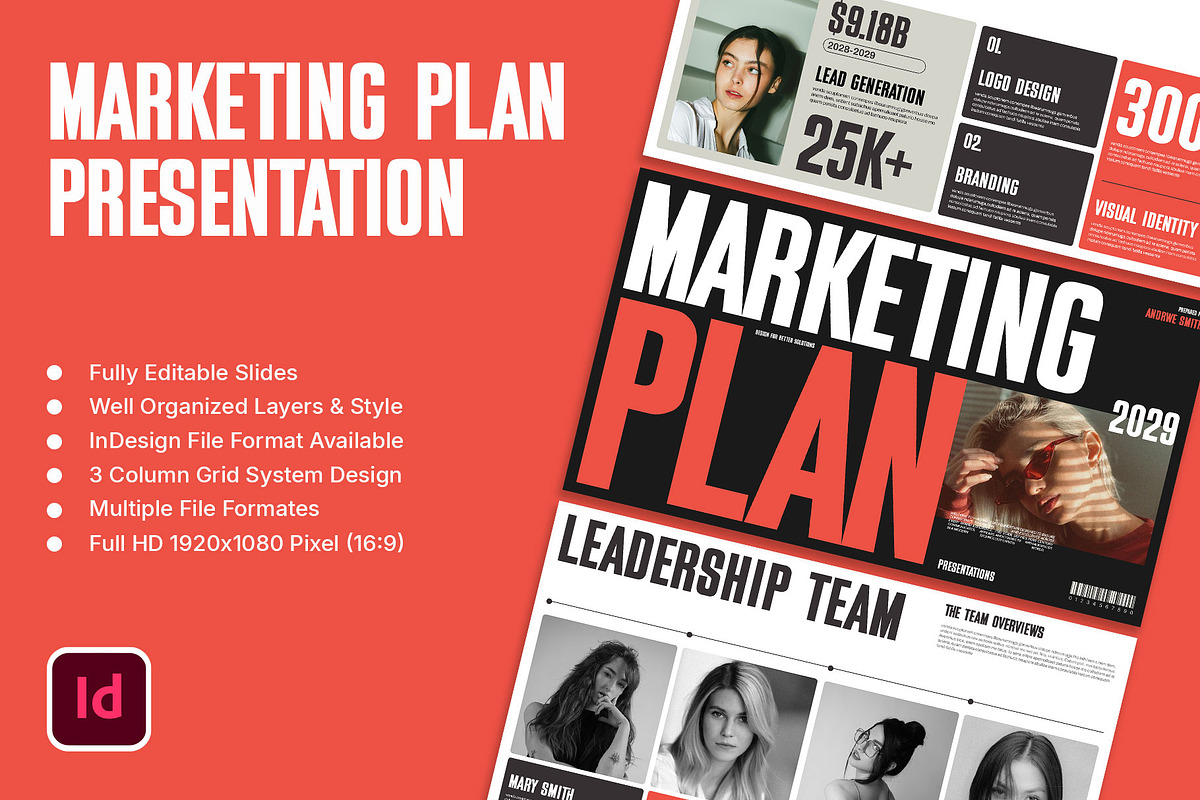 Marketing Plan Presentation Deck, a Presentation Template by Templeste (Photo 3 of 8)