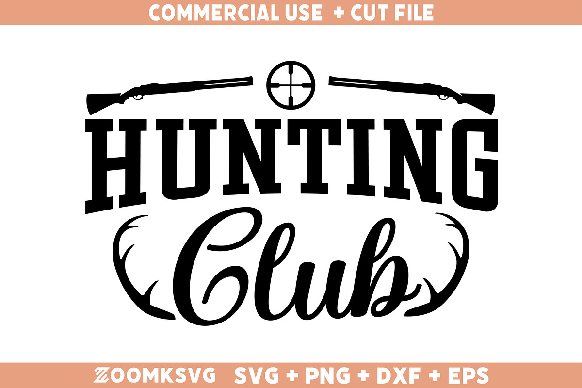 Hunting SVG Bundle 20 Designs, an Illustration by ZoomkSVG (Photo 10 of 40)