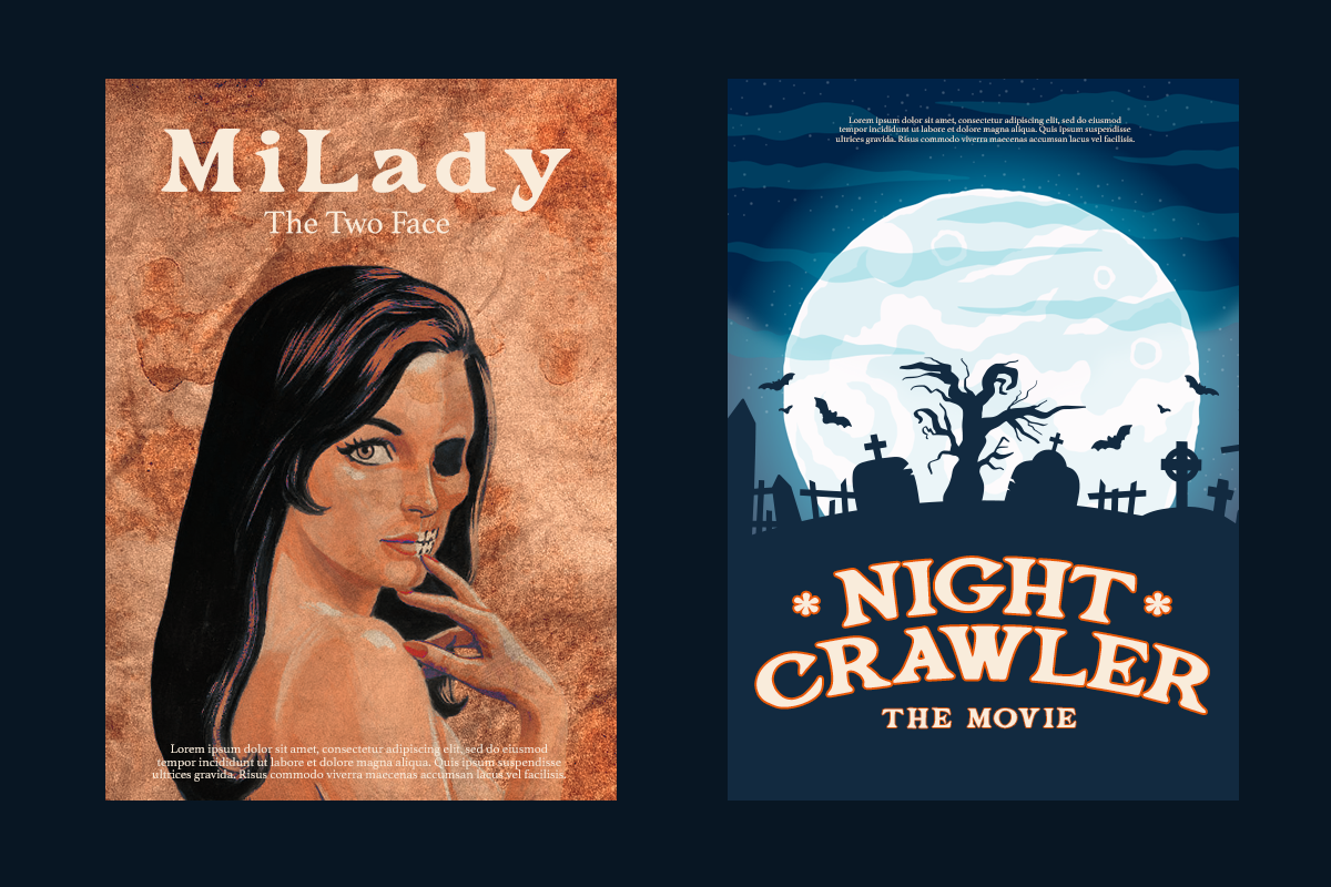 Braculla - A Halloween Serif, a Serif Font by Pandeka Studio (Photo 6 of 9)