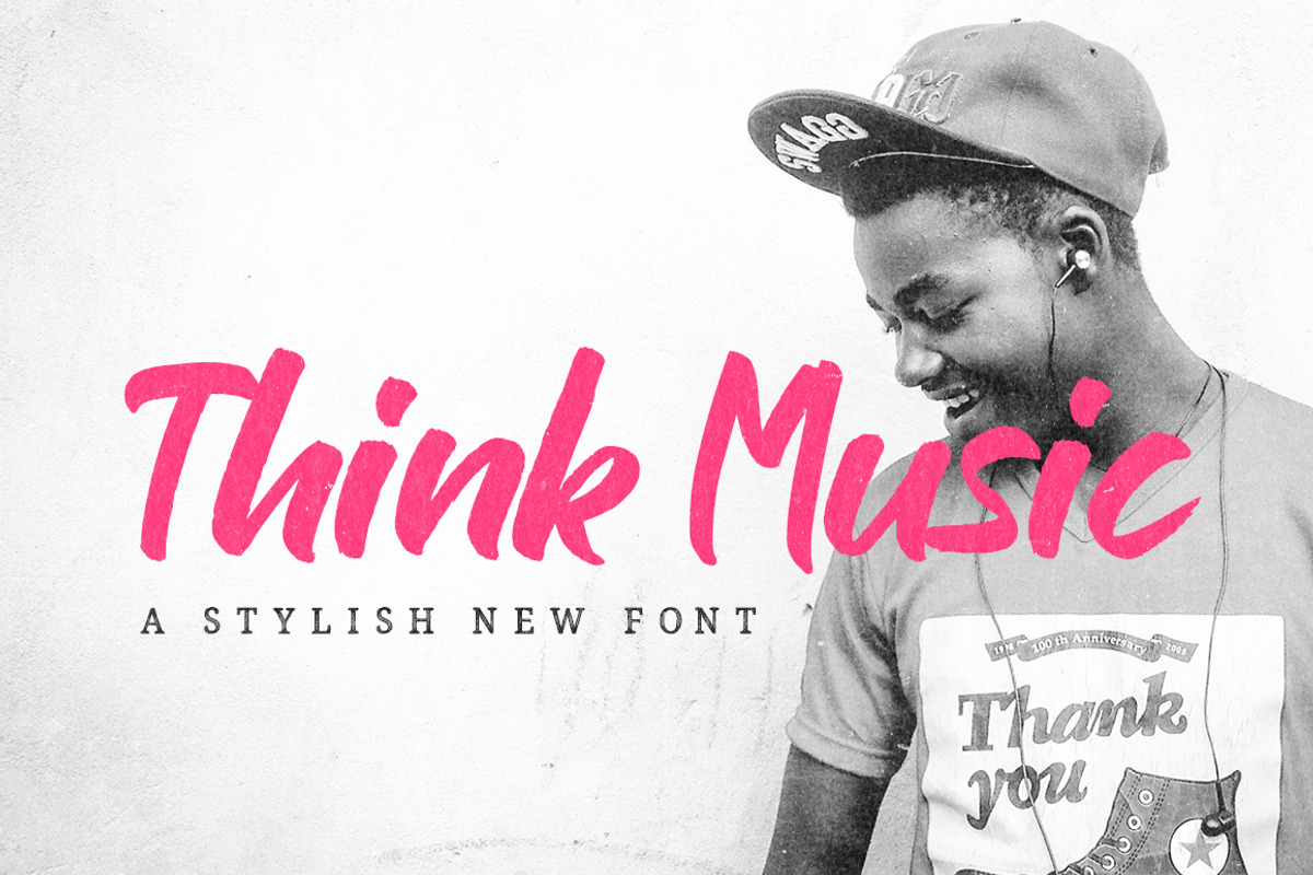 Think Music Script Font