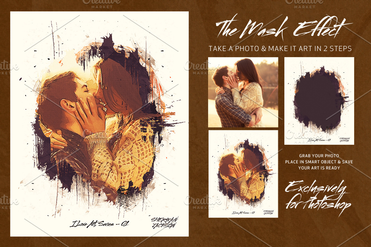 The Mask Effect - Artistic FX, a Graphic by PremadePixels.com (Photo 1 of 5)