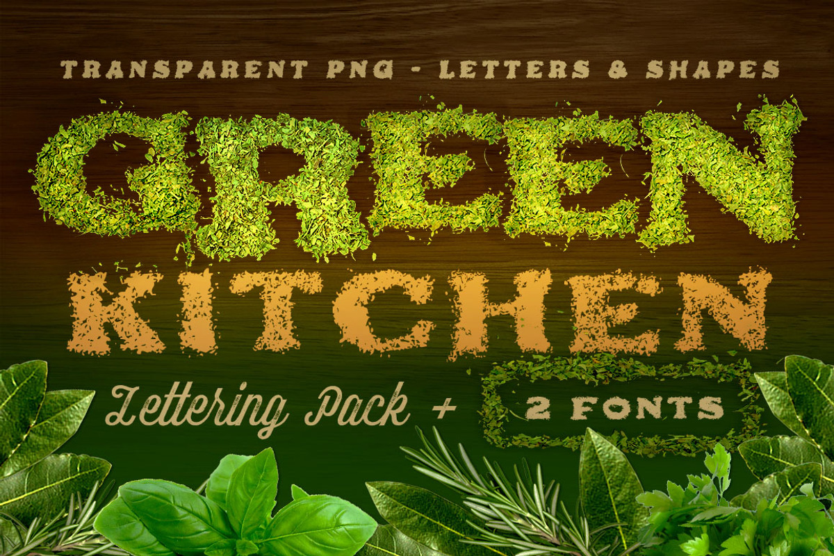 Green Kitchen - Creative Lettering