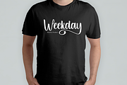 Daddy Monday | Script Font, a Handwritten Font by Scratchones (Thumbnail 3 of 9)
