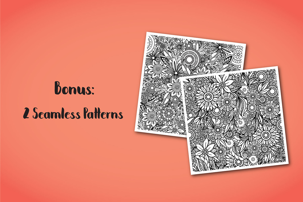 Floral Doodles Collection, a Decorative Illustration by Elinorka (Photo 14 of 14)