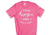 Male Bella Canvas 3001 Mockup Bundle, a Shirt Mockup by lock and page (Thumbnail 50 of 60)