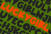 Bright Dreams cutout font, a Sans Serif Font by BilberryCreates (Thumbnail 13 of 13)