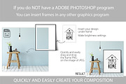 Frame Mockup Bundle Vol 3, a Print Template by Yuri-U (Thumbnail 16 of 17)