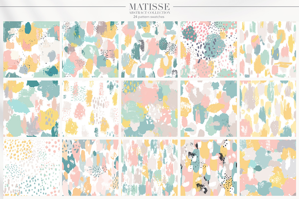 MATISSE Abstract Patterns Collection, a Pattern Graphic by Alisa Fimen Design (Photo 11 of 11)