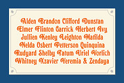 Vorlich - Classy Decorative Typeface, a Serif Font by Roams Type (Thumbnail 11 of 20)