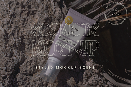 Palm Springs Cosmetic Mockup #1