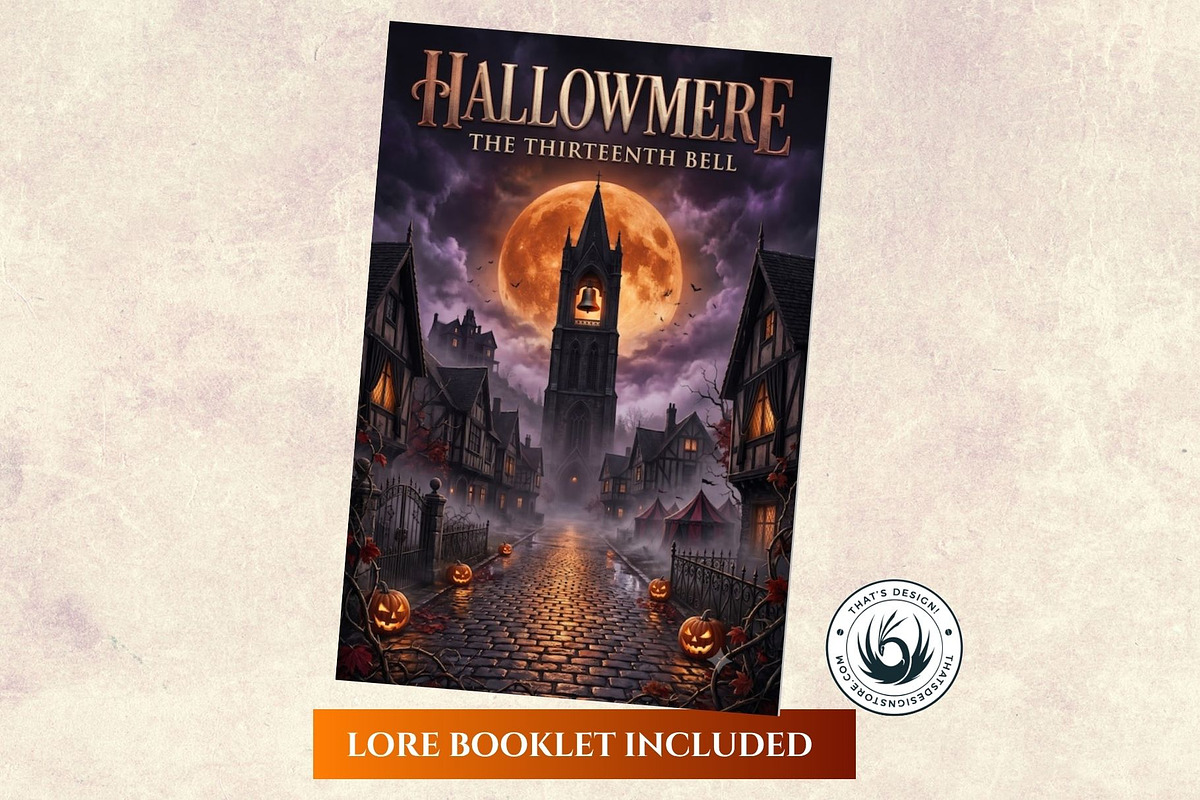 Hallowmere Halloween RPG characters, a Seasonal Illustration by ThatsDesignArt (Photo 16 of 17)