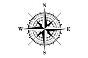 Vector compass rose (windrose) - 3, an Object Graphic by MSA-Graphics (Thumbnail 3 of 3)