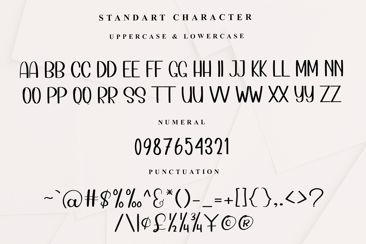 Designer Handmade, a Handwritten Font by FreshTypeINK (Photo 3 of 7)
