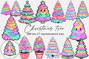 Christmas tree png clipart, an Illustration by Designworld (Thumbnail 1 of 5)
