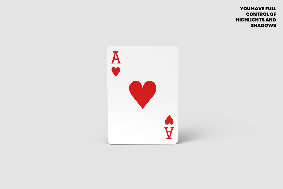 Playing Cards Mockups v4 - 14 Views, an Advertising Mockup by Illusiongraphic (Photo 2 of 26)