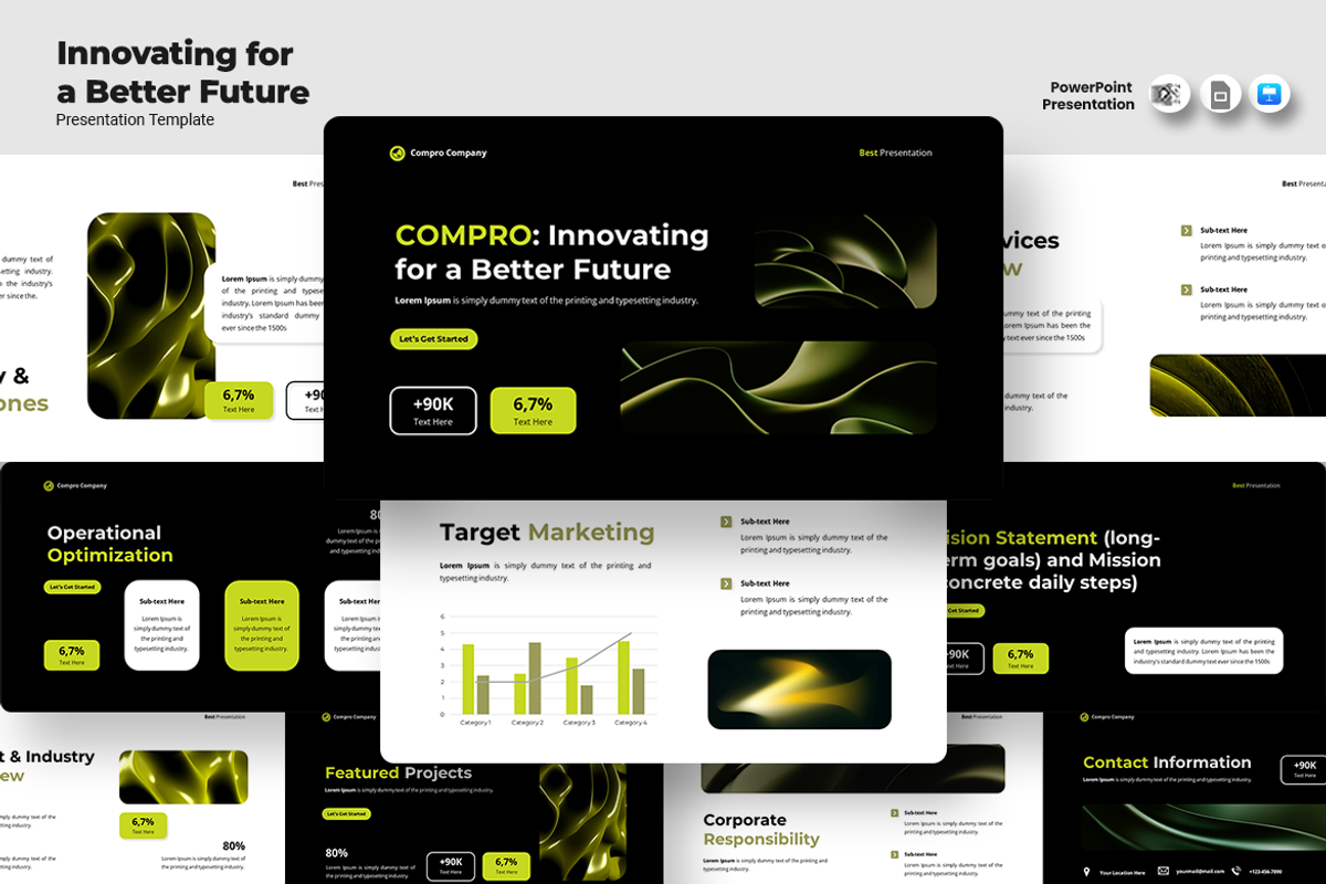 Innovating for the Future Keynote, a Presentation Template by Iqsiart Studio (Photo 1 of 3)