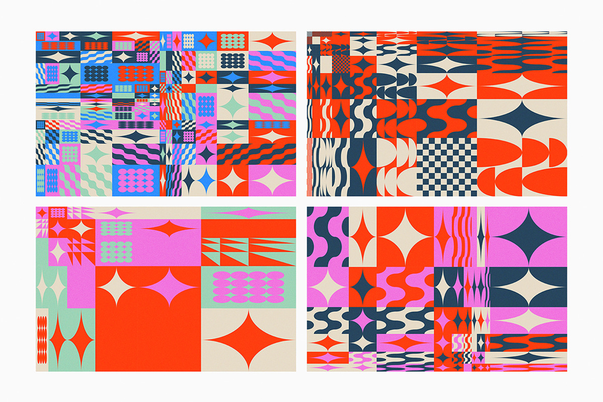 Geometric Vector Backgrounds V04, a Background Graphic by dvtchk (Photo 6 of 6)