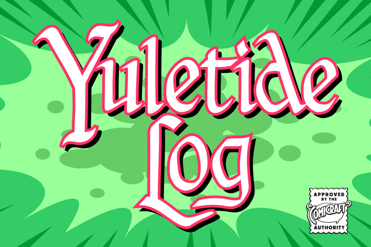 Yuletide Log