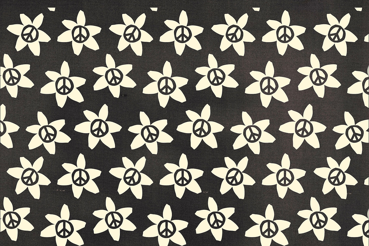 Peace Pieces 40 Hand-Cut Peace Icons, a Decorative Illustration by Madeline ODonoghue Design (Photo 7 of 10)