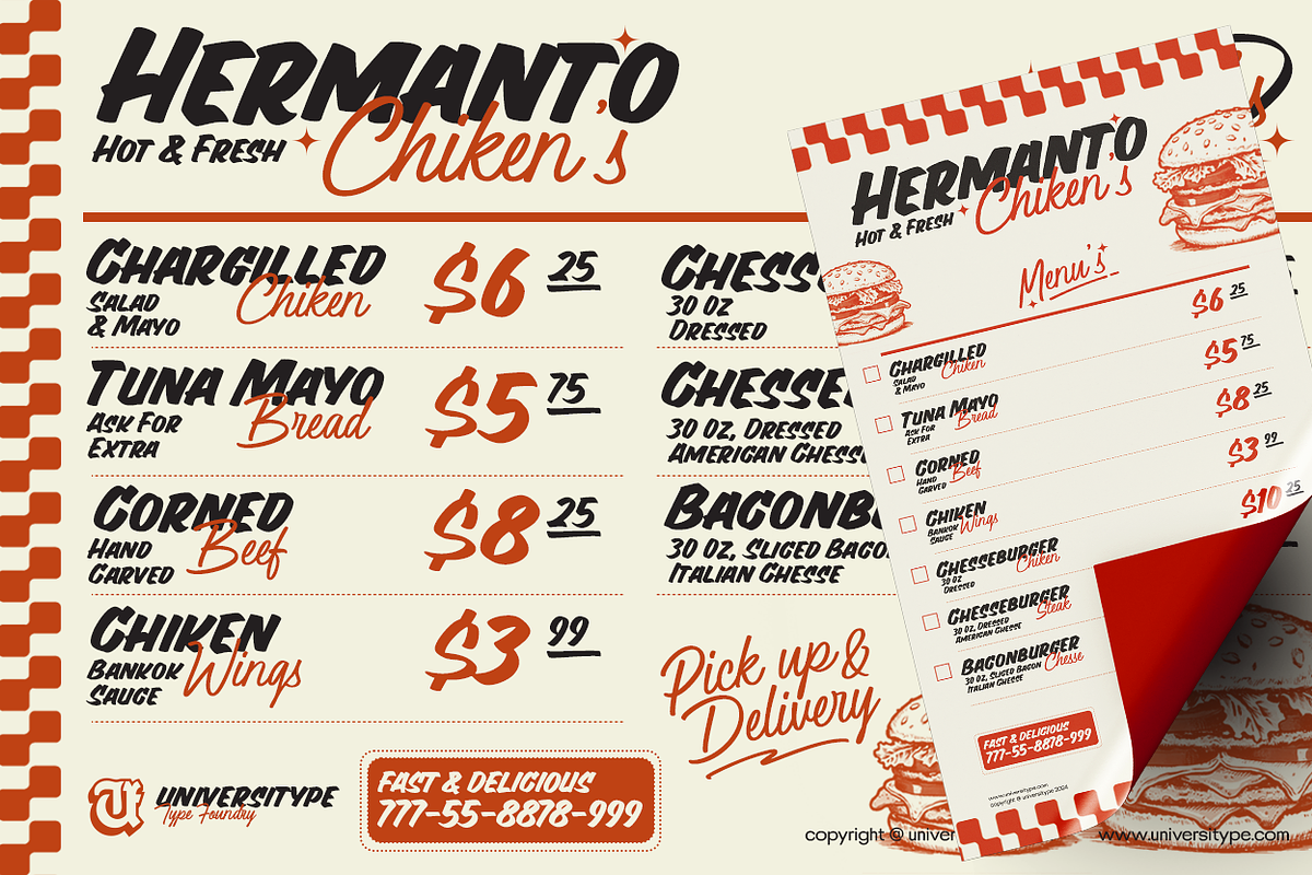 UT Pricemart Font Duo, a Handwritten Font by Universitype (Photo 5 of 14)